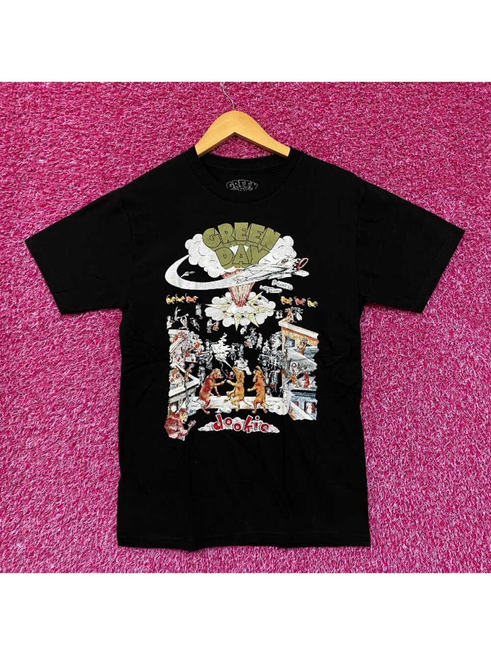 Green Day Dookie Punk Rock Tshirt size Small